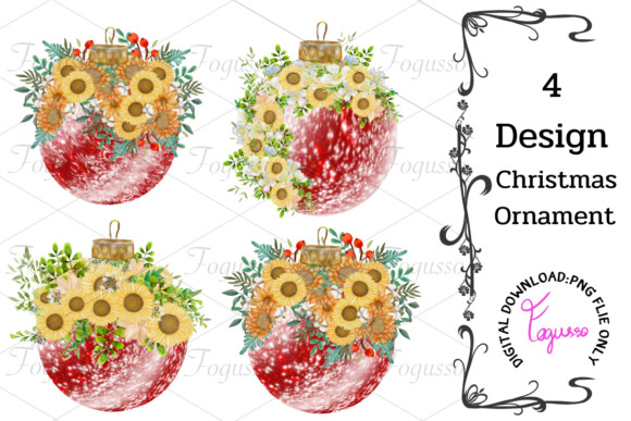 Christmas Ornament Mimi Set 2