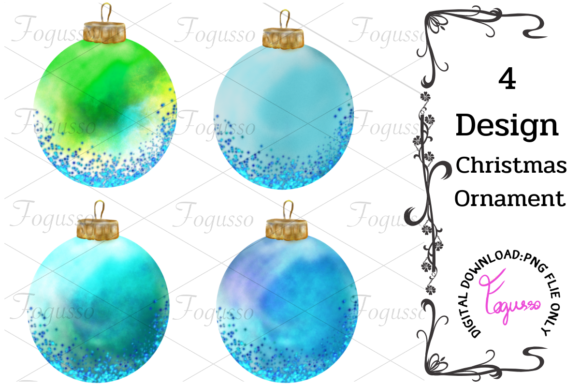 Christmas Ornament Mini Set 4: Graphics & Illustrations for Branding