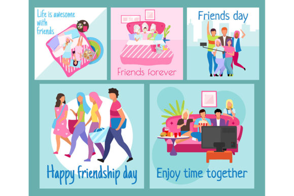 Enjoy Time Together Social Media Post: Graphics for Real Business Use