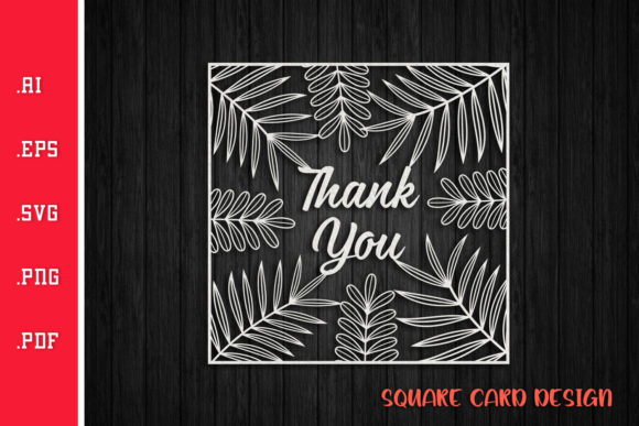 Thanks Card SVG Review