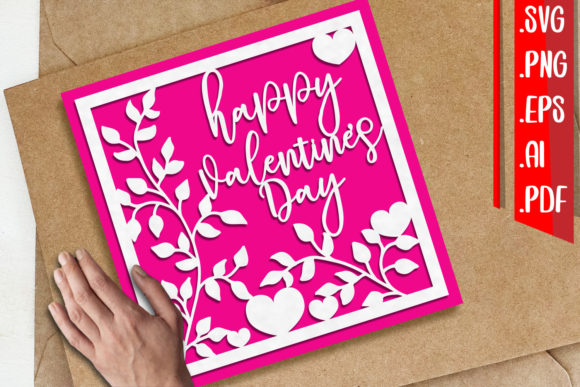 Valentine Cards 6 Svg Eps Ai Png Pdf
