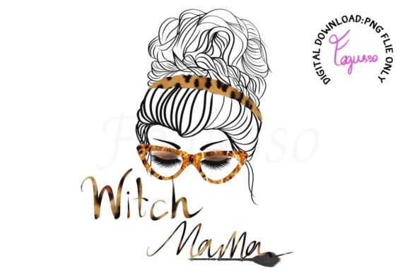 Witch Mama-Halloween Sublimation Design